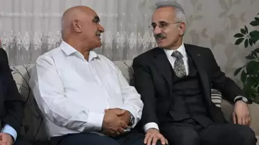 Ulaştırma ve Altyapı Bakanı Uraloğlu, Şehit Yavuz Çoban’ın Ailesini Ziyaret Etti