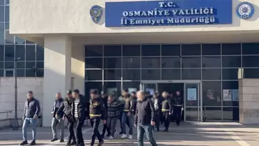 Osmaniye'de Telefon Dolandırıcılarına Büyük Operasyon: 10 Şahıs Tutuklandı