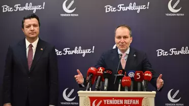 Saadet ve Yeniden Refah Partileri Ortak Basın Toplantısında İlişkileri Derinleştirdi