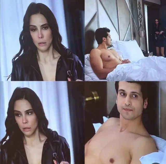 Kıskanmak dizisinden bir sahne