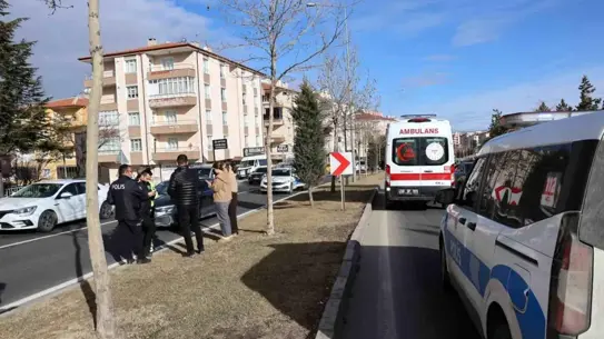 Kaza anındaki araç ve yaya geçidi