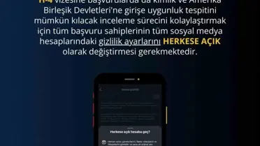 ABD Vize Başvurularında Sosyal Medya Hesapları Zorunlu Kılındı