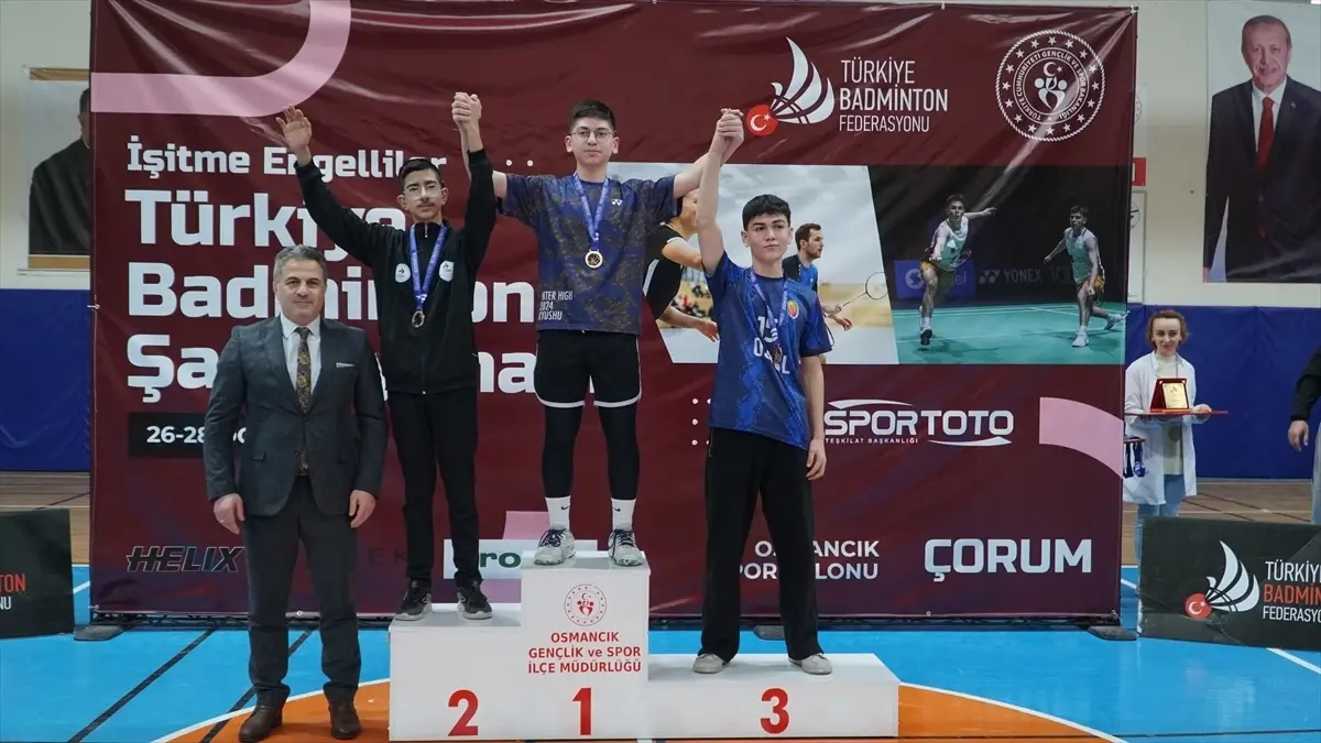 Osmancık Badminton Şampiyonası kapak fotoğrafı