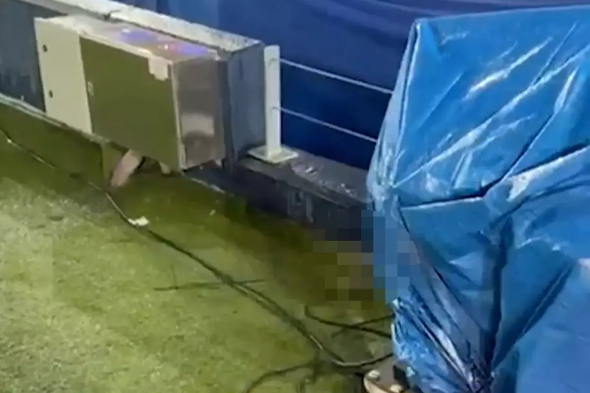 Camp Nou’da fare görüntüsü