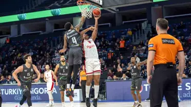 Aliağa Petkimspor Europe Cup maçından bir an