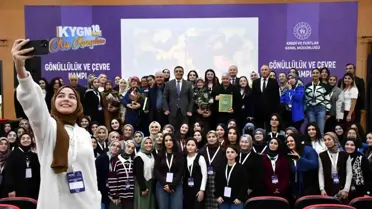 Kış kampı etkinliklerinden bir an