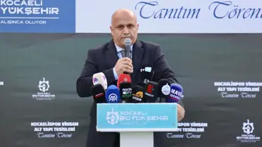 Kocaelispor yenilenmiş altyapı tesisleri iç görüntüsü