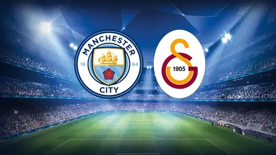 Manchester City - Galatasaray maçından bir kare