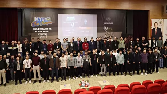 Samsun'da İnsan Hakları ve Hukuk Kampı 120 Öğrenciyle Başladı