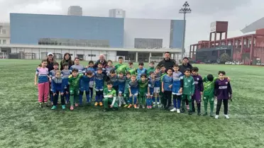 Turnuvadan bir maç anı