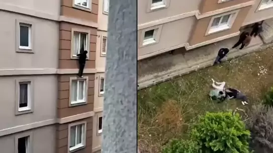 Ümraniye’de Gençlerin Panik Anı: 4. Kat Camından Düşüş ve Ailede Şok
