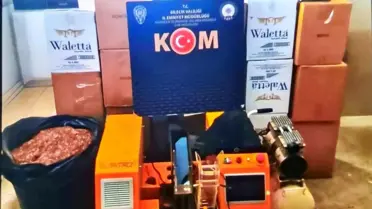 Bilecik’te Kaçak Tütün Operasyonu Sonuçlandı: 127 Bin 800 Makaron Ele Geçirildi