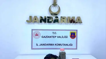 Gaziantep'te Jandarma Operasyonu: 4 Kilo Skunk Ele Geçirildi, Şüpheli Tutuklandı