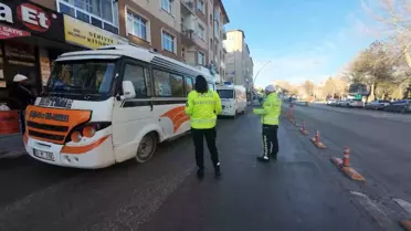 Karaman’da Toplu Taşıma Araçları Üzerinde Yoğun Trafik Denetimi