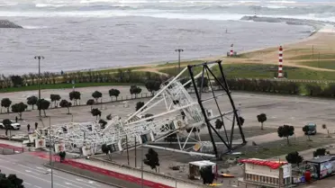 Kristin Fırtınası Portekiz'i Vurdu: 5 Kişi Hayatını Kaybetti, 850 Bin Kişi Elektriksiz Kaldı