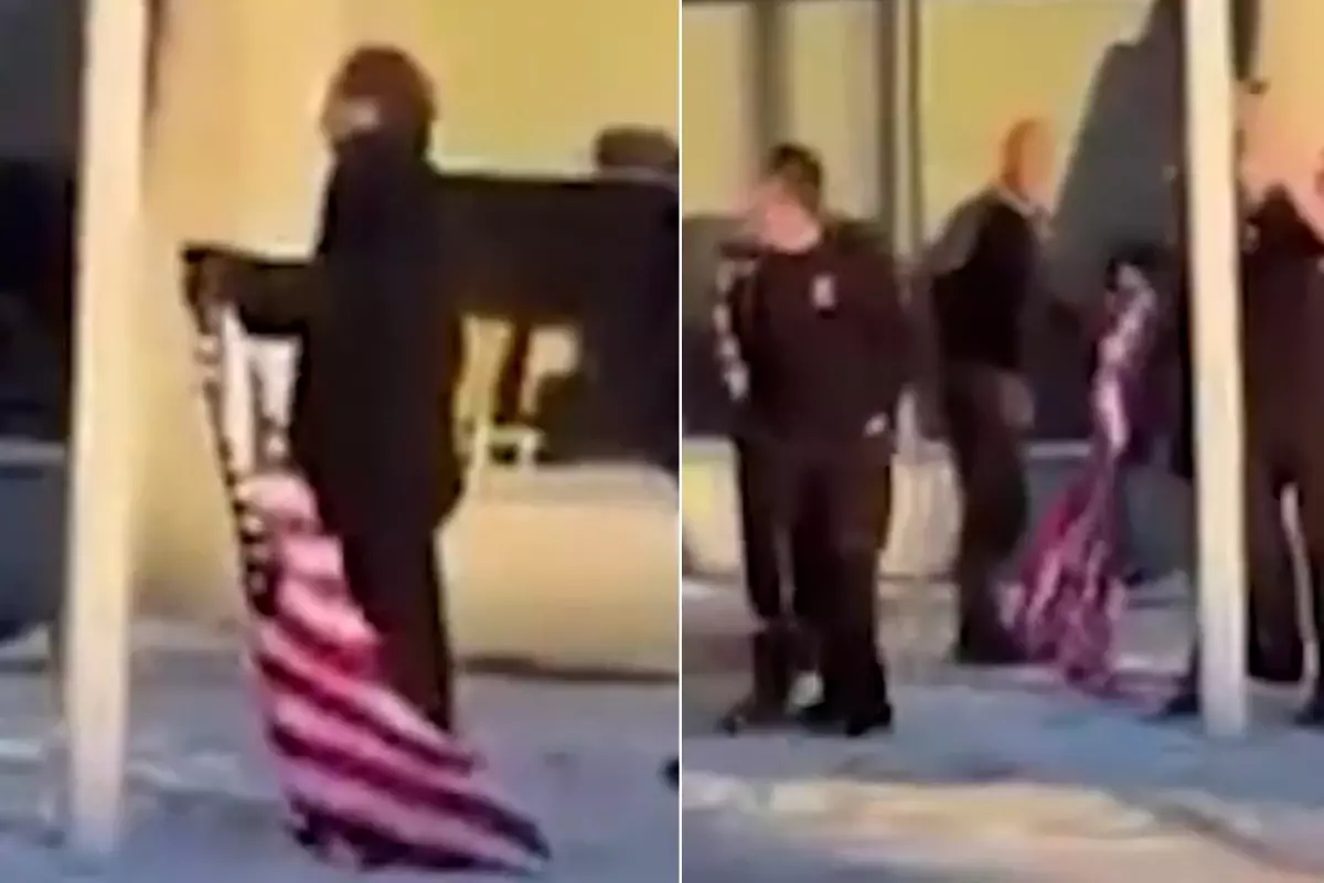 Grönland Nuuk'ta ABD bayrağına müdahale