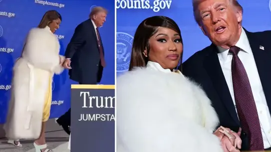 Washington’da Şok An: Trump ve Nicki Minaj El Ele