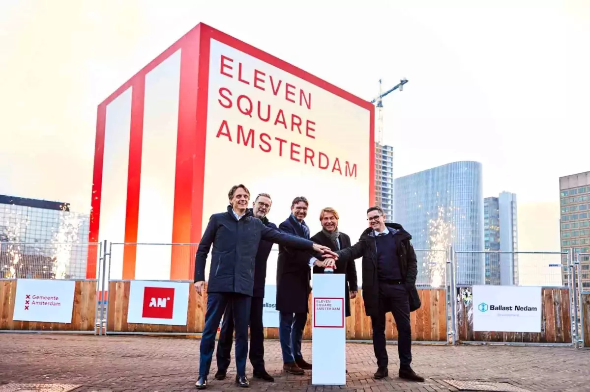 Rönesans Holding, Amsterdam’da Eleven Square ile Hollanda’nın En Büyük Konut Satışını Gerçekleştirdi