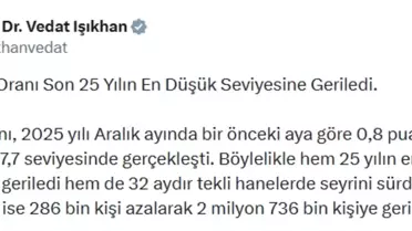 Bakan Işıkhan işsizlik verilerini sunarken