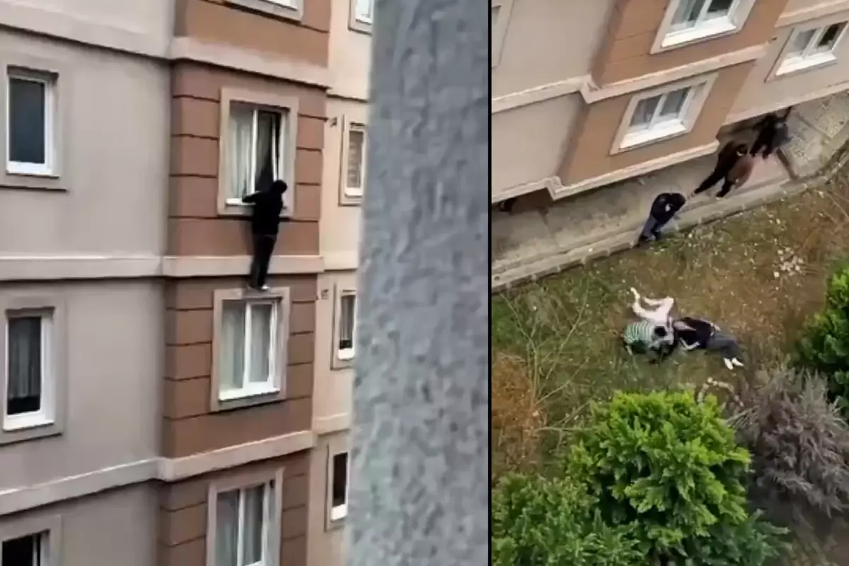 Ümraniye'de 4. Kattan Atlayan Genç Çiftin Durumu: Kızın Ağır Yaralanması