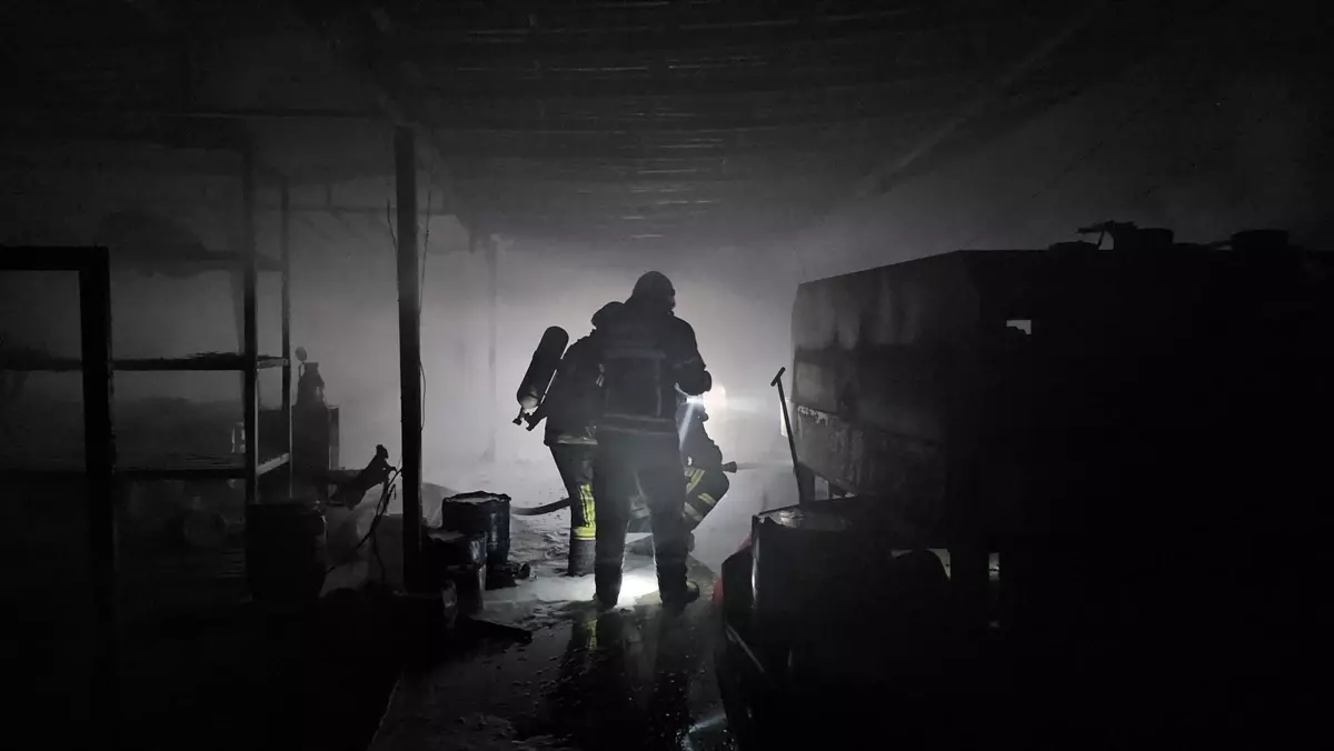 Çorum’da Halı Yıkama Fabrikasında Çıkan Yangın Kontrol Altına Alındı