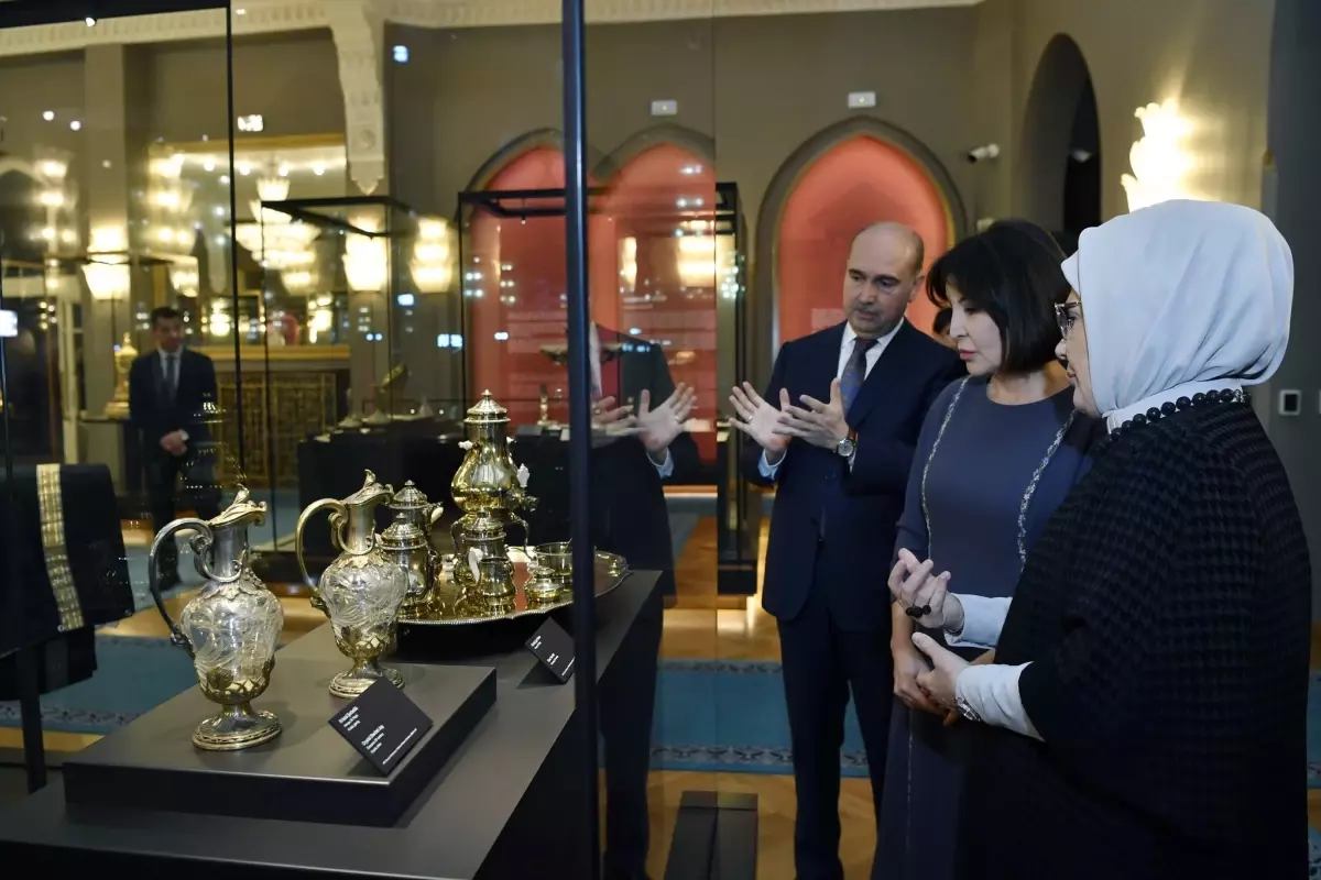 Emine Erdoğan ve Ziroat Mirziyoyeva, Ankara Palas'ta dostluk köprülerini güçlendirdi