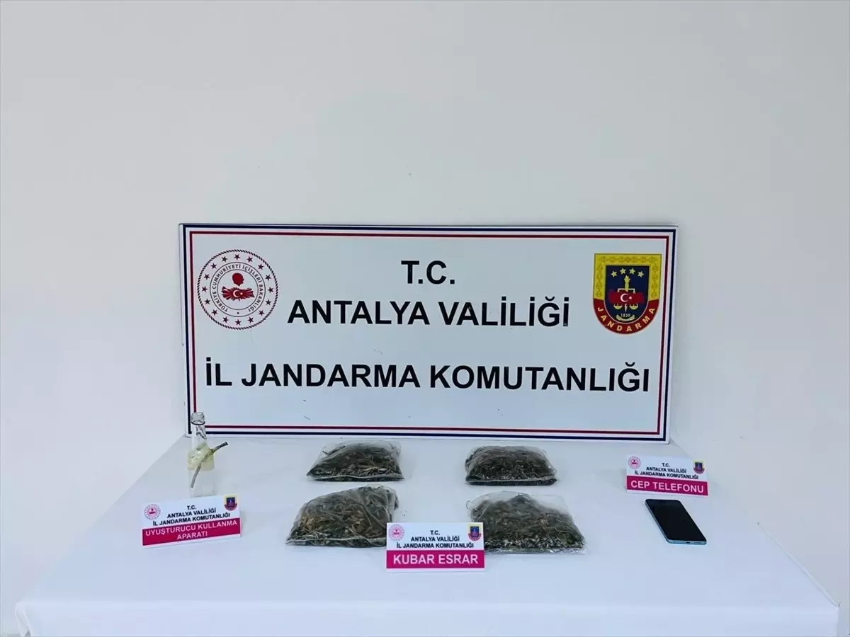 Serik'te Jandarma Operasyonu: 1,1 Ton Esrar Ele Geçirildi
