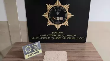 Antakya'da Uyuşturucu Operasyonu: 1909 Hap Ele Geçirildi