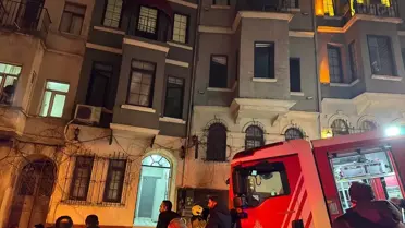 Beyoğlu'nda Otel Yangını Kontrol Altına Alındı: 3 Kişi Tahliye Edildi