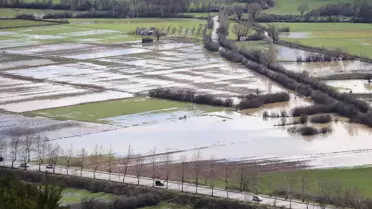 Menteşe’de Şiddetli Sağanak Tarım Alanlarını Sular Altına Çekti