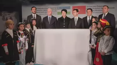 İstanbul Valisi Davut Gül, Özbekistan İşbirliğiyle Yeni Okulun Açılışına Katıldı