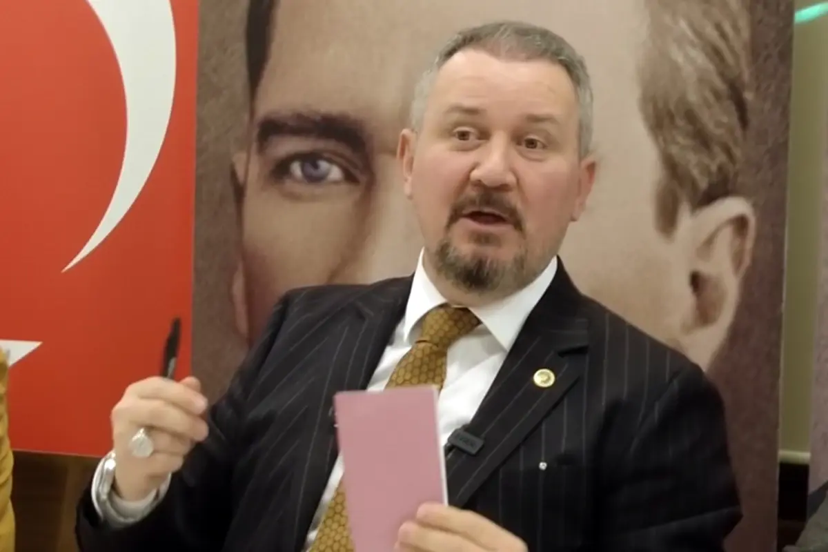 Mestan Özcan konuşma anı