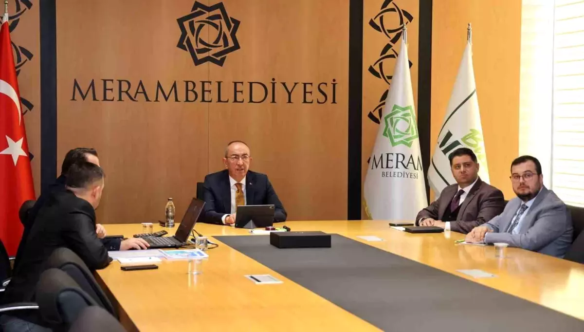 Meram Belediyesi Bizim Meram Masası kapısı