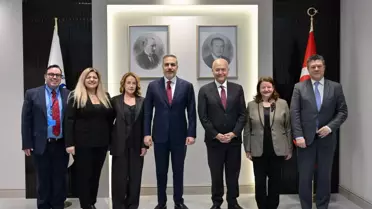 Dışişleri Bakanı Fidan, BM Mülteciler Yüksek Komiseri Salih ile Ankara’da Görüştü