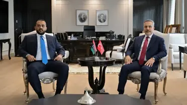 Dışişleri Bakanı Fidan, Libya Savunma Bakan Vekili Zubi ile Ankara’da Görüştü