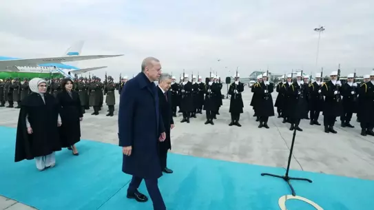 Erdoğan, Mirziyoyev'i Resmi Törenle Karşıladı: İkili İlişkilerde Yeni Dönem