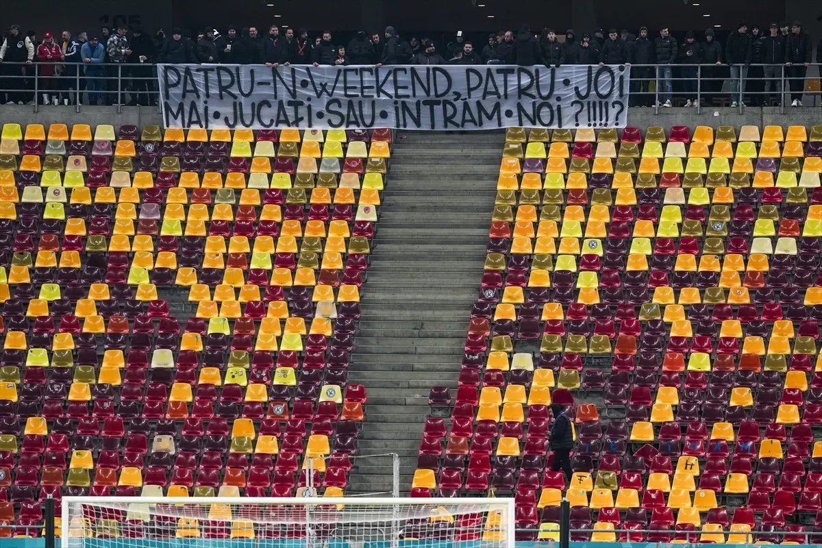 Fenerbahçe ve FCSB maçından anlık görüntü