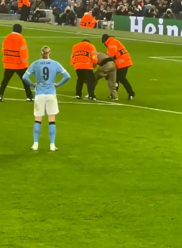 Maçın devam ettiği an