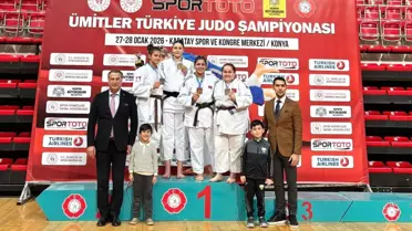 Salihli Judocuları Konya Judo Şampiyonası'nda 1 Gümüş ve 2 Bronz Madalya Kazandı