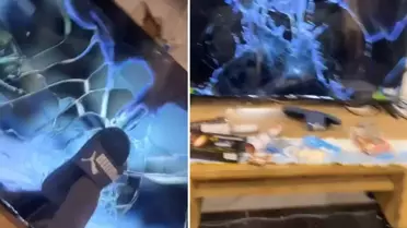 Marsilya Şampiyonlar Ligi'nden Son Dakika Golüyle Çıktı: Taraftarın Öfkesi Ekranı Kırdı