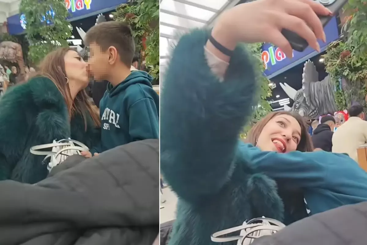 Olayın kapak fotoğrafı – kadının tutuklandığı an