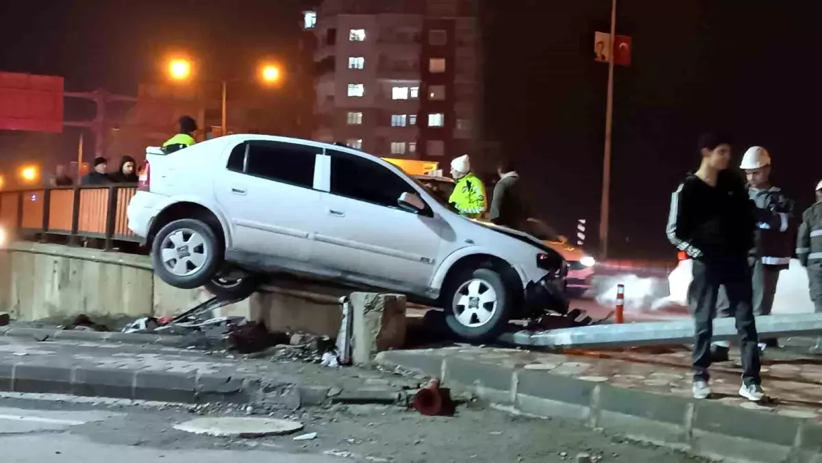Batman’da trafik kazası sonrası polis memurları