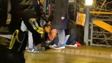 Kavga sonrası olay yeri fotoğrafı