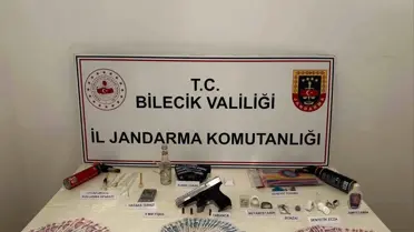 Bilecik’te Jandarma, Uyuşturucu ve Silah Kaçakçılığına Darbe Yaptı