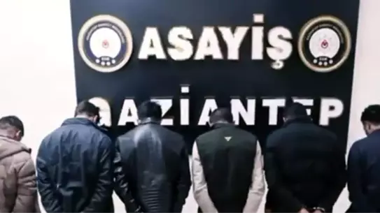 Gaziantep'te 10 Milyon TL'lik Hırsızlık Çetesi Operasyonuyla Çökertildi
