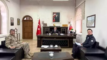 Gercüş’te Güvenlik Durumu Değerlendirildi: Kaymakam Öztaş’ın Önderliğinde Yeni Önlemler Alındı