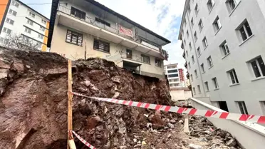 Altındağ’da Kontrolsüz İnşaat Çalışması 2 Katlı Bina Temelini Zarar Verdi, Aileler Tahliye Edildi