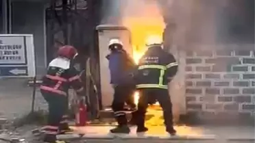 Sakarya’nın Akyazı İlçesinde Trafo Patlaması ve Yangın Endişe Yarattı