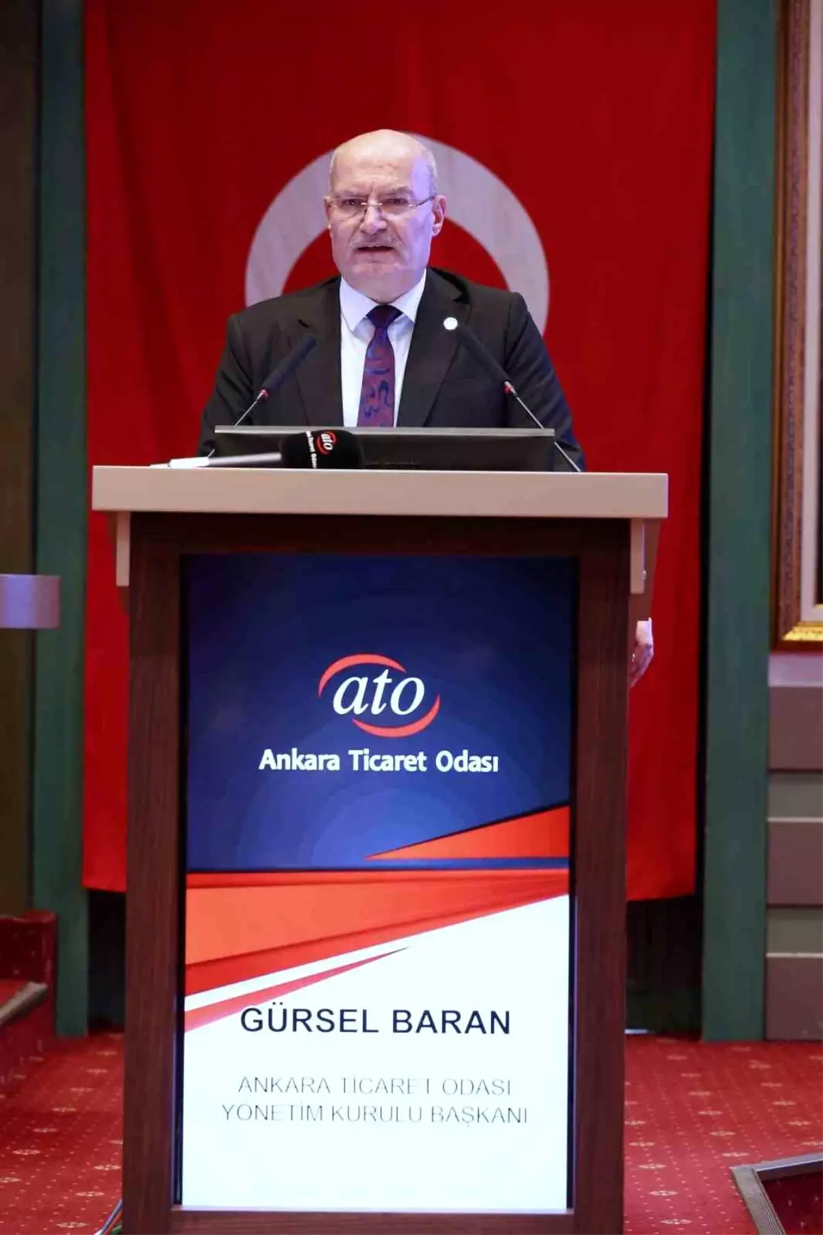 ATO Başkanı Baran yeşil pasaport hakkında konuşuyor