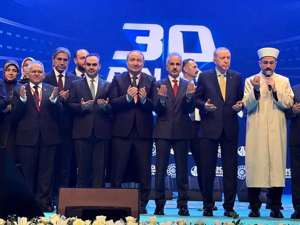 Kayseri Büyükşehir Başkanı Büyükkılıç ve Cumhurbaşkanı Erdoğan bir arada